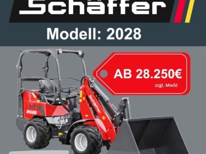 SCHÄFFER 2028 MIT FAHRERSCHUTZDACH