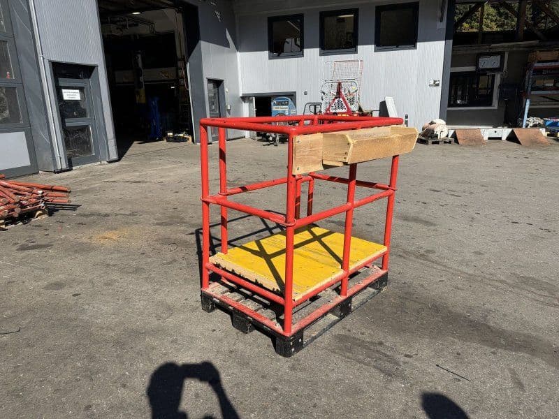 Eigenbau Arbeitskorb für Palettengabel