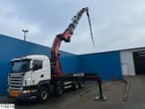 Scania R 420 8X2, EURO 3, Fassi, JIP, 150.000 KG - Afbeelding 2