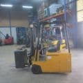 Sichelschmidt heftruck, elektrisch, duplomast, side shift. - Afbeelding 3