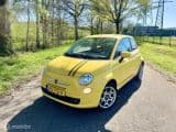 Fiat 500 1.4 Sport Geel Leder Elek.r Airco ✔️ - Afbeelding 1