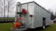 Agomac gegalvaniseerde mest-pompcontainer - Afbeelding 3