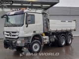 Mercedes Actros 3351 6X6 9m3 Meiller 3-side tipper Big-Axle Steelsuspension semi-Automatic Euro 5 - Afbeelding 12