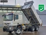 Mercedes Actros 3351 6X6 9m3 Meiller 3-side tipper Big-Axle Steelsuspension semi-Automatic Euro 5 - Afbeelding 1