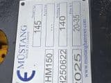 Mustang HM150 Hydraulikhammer - Afbeelding 3