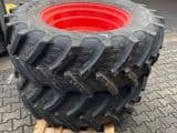 BKT 480 / 70 R34 für Claas AXOS Kompletträder Hinterreifen - Afbeelding 1