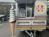 FABRYKA B3500 Verkaufsanhänger Eiswagen Softeis Waffeln 1. Hand - Afbeelding 2