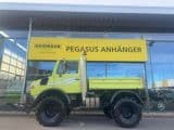 Mercedes Benz Unimog U1400 Vollagrar Kipper 90 km/h - Afbeelding 1