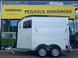 Humbaur Areion Pure 2,4t 2 Pferde NEUES Modell Alu - Afbeelding 1