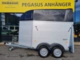 Humbaur Xanthos 2,4t 2-Pferde 1. Hand 100km/h Aluboden - Afbeelding 3