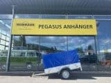Humbaur PKW  750Kg mit Plane und Spriegel LH 1000mm - Afbeelding 1