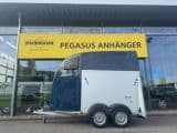 Humbaur Pegasus 2400 Pferde Alu 1.Hand Sattelkammer - Afbeelding 1