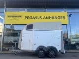 Humbaur Xanthos Aero 2-Pferde Alu Sattelkammer 2,4t. - Afbeelding 1