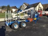 Scandic ST-8 10,5t 7,9m Kran 550kg Hubkraft Druckluft - Afbeelding 2