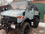 Mercedes-Benz U1000 Kran Atlas Zapfwelle 60 Km/h Ackerstolle - Afbeelding 1