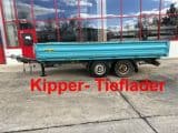 Humbaur HTK 10 50 24 Tandem Kipper- Tieflader - Afbeelding 1