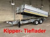 Möslein TTD11- BA Verzinkt neuer Tandem Kipper Tieflader - Afbeelding 1