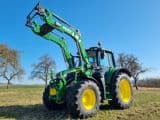 John Deere 6120 M AutoPowr AutoTrac Frontlader - Afbeelding 1
