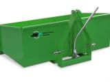 Heckcontainer Heckmulde mechanisch kippbar 1,00 - Afbeelding 2