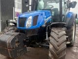 New Holland T.6155 ENEJERS. KUN 4163 TIMER. M. FULD FRONTVÆGT. - Afbeelding 4