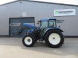 New Holland TS100 m. Quicke Industriefrontlader - Afbeelding 1