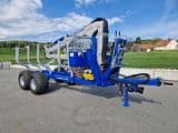 Scandic ST-10D Rückewagen 13t 7,9m Kran 850kg Hubkraft Druckluft - Afbeelding 3