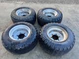 4 Kompletträder mit Reifen 15.0/55-17 auf 6-Loch ET 0 Felgen - Afbeelding 1