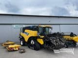 New Holland CR 8080 + SCHNEIDWERK + MAISPFLÜCKER - Afbeelding 1