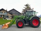 Fendt 314 Vario Profi mit Frontlader Schaufel Paletten Gabel und Gewic - Afbeelding 2