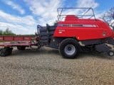 Massey Ferguson 2190 m/parkland vogn 36000 baller høstklar - Afbeelding 1