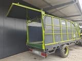 Heidester Abschiebewagen Hackschnitzel Ladewagen Abreißgerät Hfen - Afbeelding 1