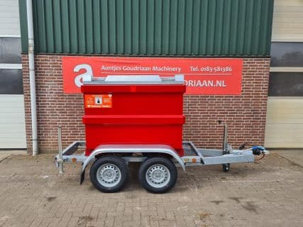 Tankwagen snelverkeer tandemas