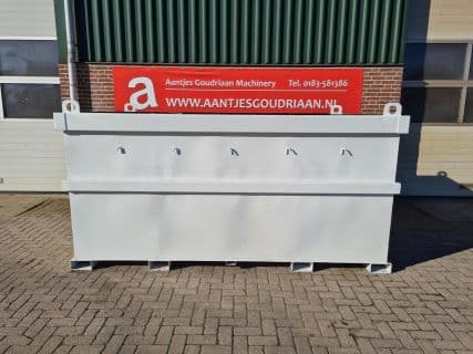 Stro ontijzeringscontainer