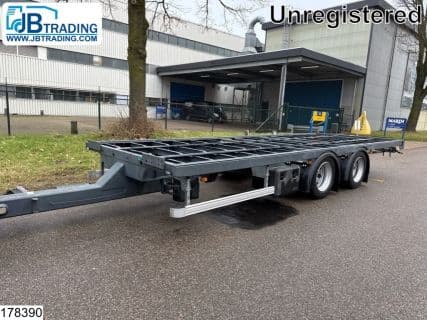 Lecitrailer Middenas Unregistered, Certificate of conformity CE present