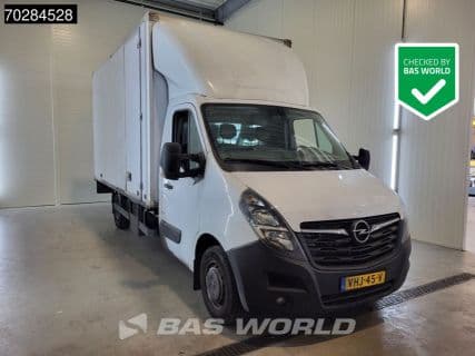 Opel Movano 150PK COMING SOON! Trekhaak Bakwagen Achterdeuren LED Airco Cruise Camera Parkeersensoren Meubelbak Koffer 21m3 Airco Trekhaak Cruise control