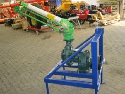 Beregeningspompen en kanonnen