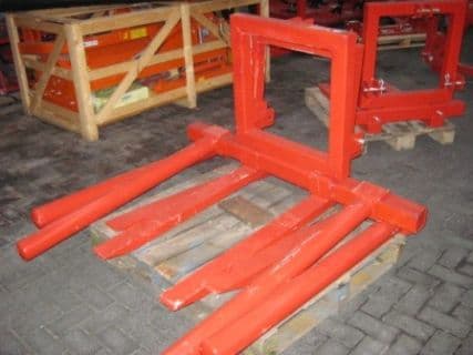 Combi balendrager en palletvork
