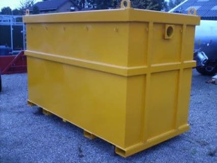 Stro- ontijzeringsbak