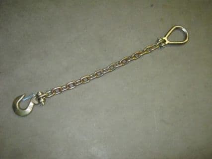 Sleepketting met oog en haak