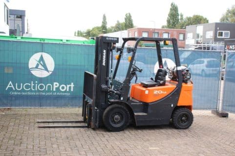 Heftruck Doosan G20GP LPG 2000kg 4.7m 2018