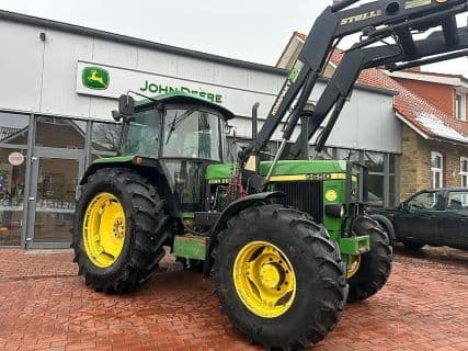 John Deere 3650 ‼40 km/h Druckluft‼ Frontlader