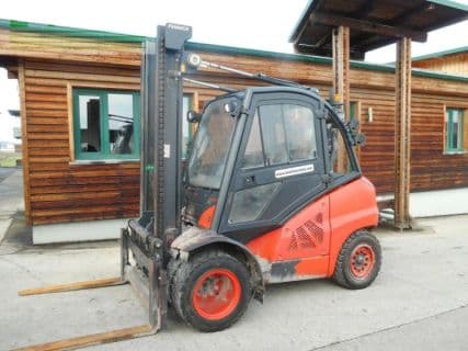 Linde h40d-02 mit zwillingsreifen + ss + kabine