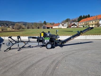 Pilkemaster EVO 36 Benzinmotor 10to 36cm Stammheber Fahrwerk 80 km/h