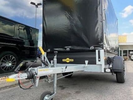 Humbaur HA132513 Black Edition mit Plane schwarz 1600mm