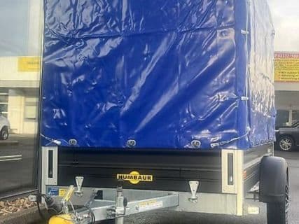 Humbaur HA752513 KV Kasten Plane und Spriegel 750Kg neu