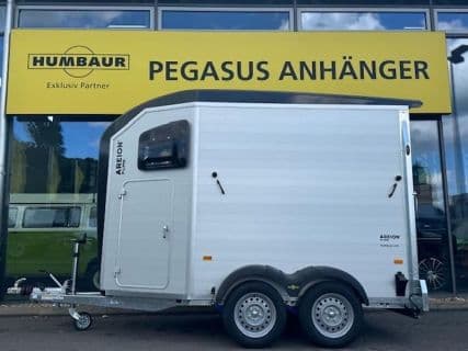 Humbaur Areion Pure 2,4t 2 Pferde NEUES Modell Alu