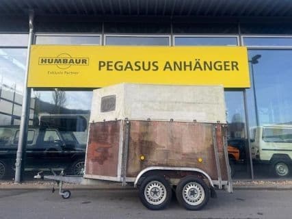 Pferde 2t. Holz/ Plane Vieh Böckmann