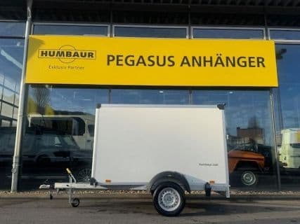 Humbaur HK 132513-15P Kofferanhänger Überfahrwand 1,3t.