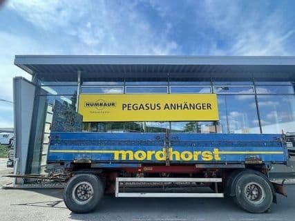 Blumhardt Lafette BDF mit Pritsche 18 to