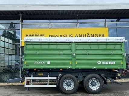 Metal-Fach T755 Tandemdreiseitenkipper Neufahrzeug 18to AHK